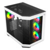 CP-BALAMRUSH-BR-938693-fcbf46 Gabinete Balam Rush Tank Super 9600 TB, Midi-Tower, ATX/Micro-ATX/Mini-ITX, USB 2.0/3.0, sin Fuente, 4 Ventiladores Instalados, Negro/Blanco