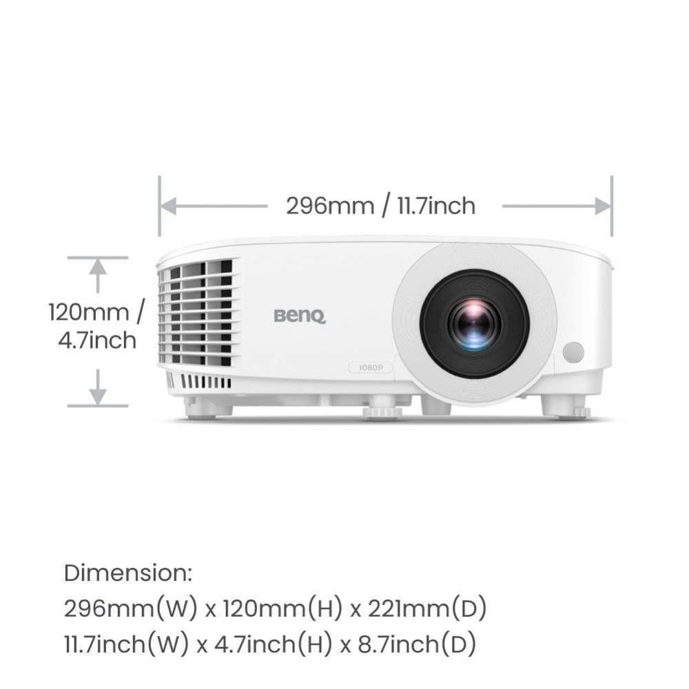 Proyector BenQ TH575 DLP, 1920 x 1080 Pixeles, 3800 Lúmenes, con Bocinas, Blanco