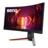 Monitor Gamer Curvo BenQ EX3410R LED VA 34", 3440x1440 Ultra Wide Quad HD, FreeSync, 144Hz, HDMI/DisplayPort, Bocinas Integradas, Gris