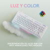 Teclado Gamer Logitech G713 LED RGB TKL, Teclado Mecánico, Logitech GX Brown, Alámbrico, USB, Blanco, Inglés