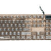 Kit Gamer de Teclado y Mouse Perfect Choice Helumo, Alámbrico, USB, Transparente, Español