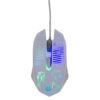 Kit Gamer de Teclado y Mouse Vortred V-930662, Alámbrico, USB, Blanco, Inglés