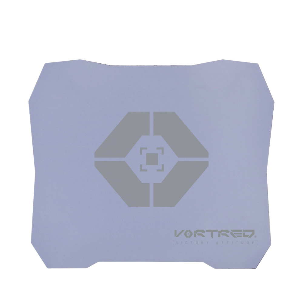 Kit Gamer de Teclado y Mouse Vortred V-930662, Alámbrico, USB, Blanco, Inglés