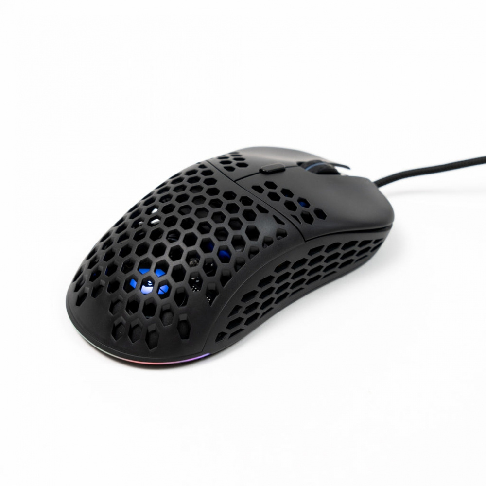 CP-VORTRED-V-930716-24f22a Mouse Gamer Vortred Óptico Litebee, Alámbrico, USB, 12.800DPI, Negro