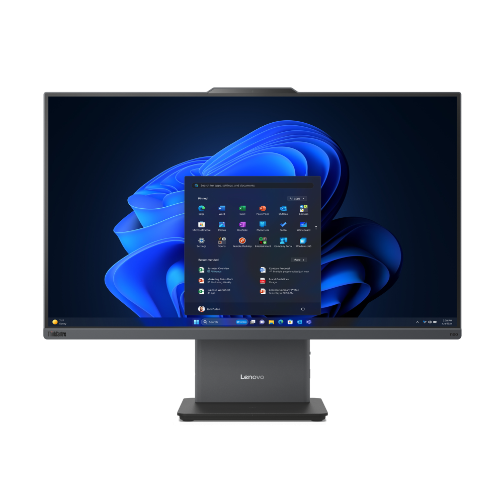 CP-LENOVO-13FA003ULS-d9a916 Lenovo ThinkCentre neo 55a 24 Gen 6 All-in-One 23.8", AMD Ryzen 5 220, 16GB, 512GB SSD, Windows 11 Pro
